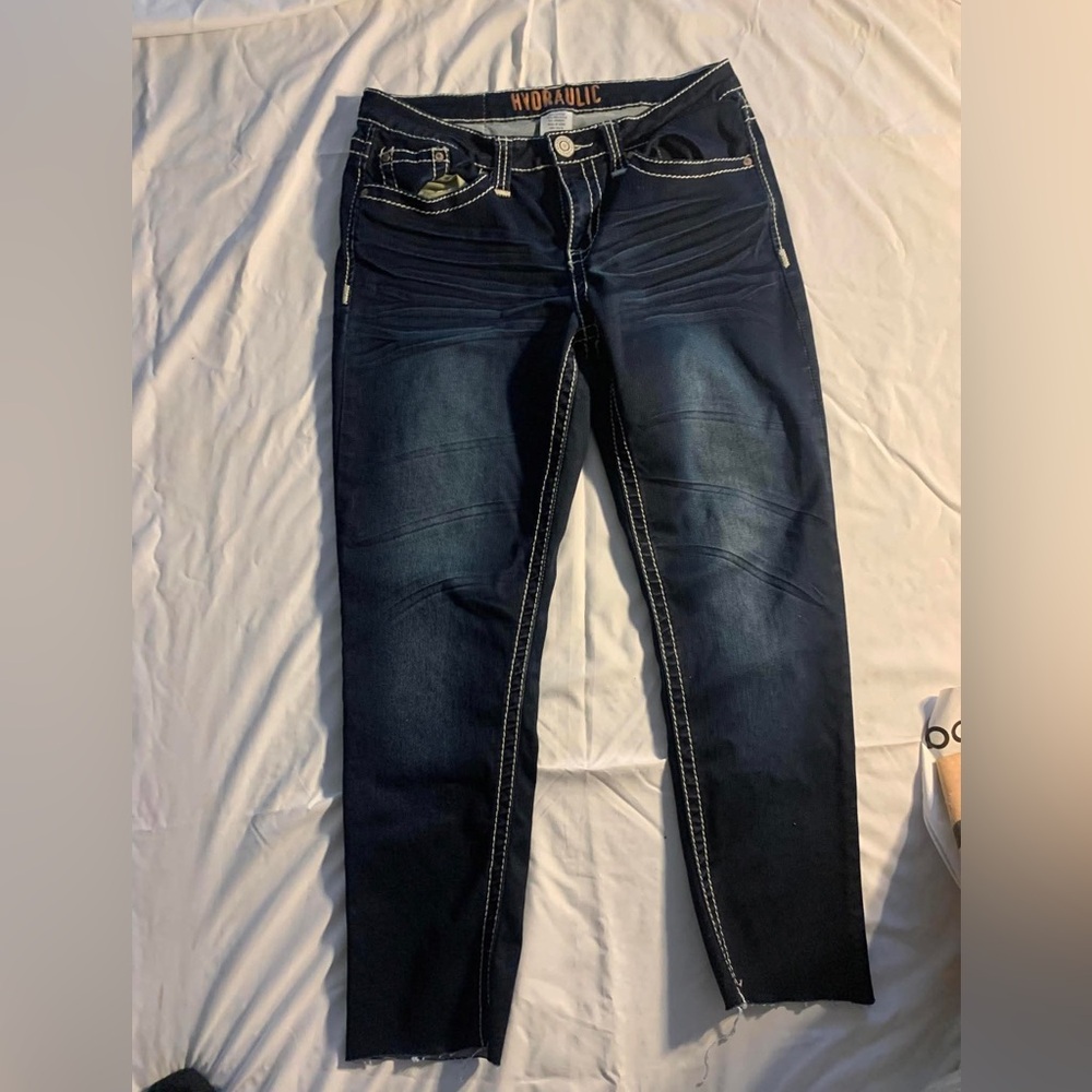 Hydraulic Women's Deep Indigo Boot Cut Jeans